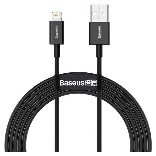 Baseus CABLE USB TO USB-C 1M/BLACK CATYS-01 câble USB USB A USB C/Lightning Noir