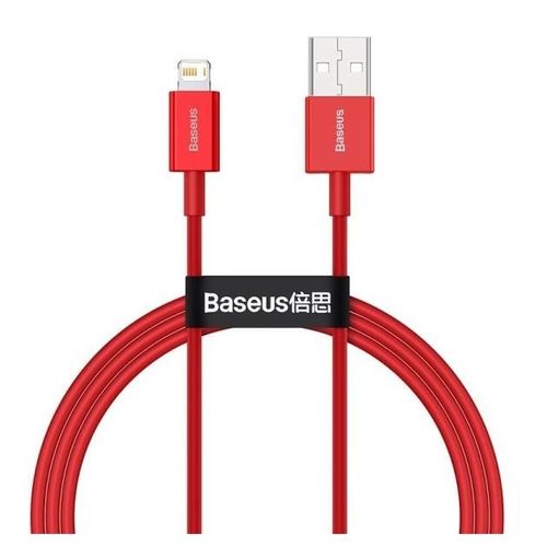 Baseus Kabel USB-C do Lightning Superior Series, 20W, PD, 2m (czarny) câble USB USB A USB C/Lightning Rouge