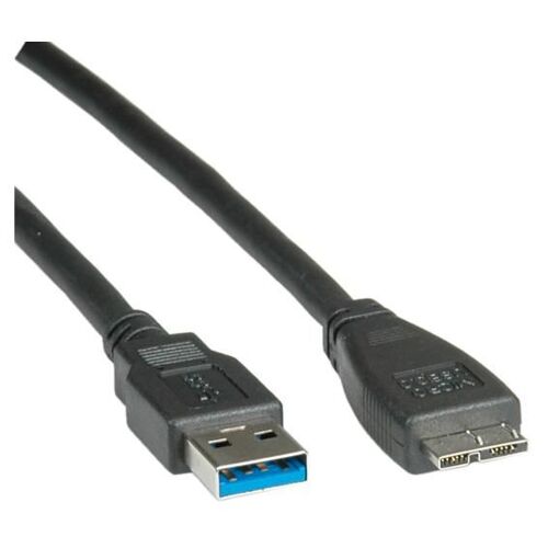 ROLINE USB 3.0 Câble, A M - Micro A M 0,8m