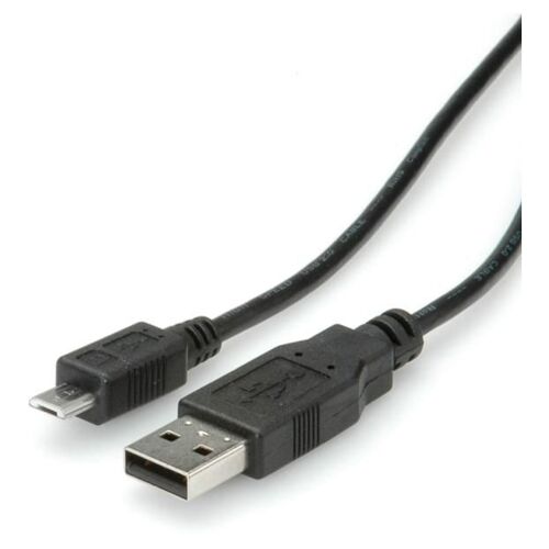ROLINE Câble USB 2.0, USB A mâle - Micro USB B mâle 3,0m