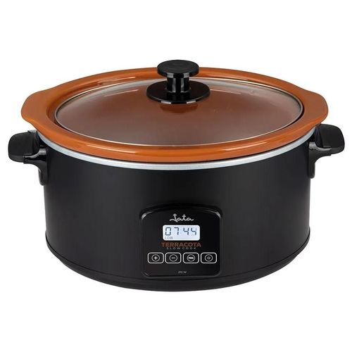 JATA JEOL2145 mijoteuse 5 L 210 W Noir, Terre cuite