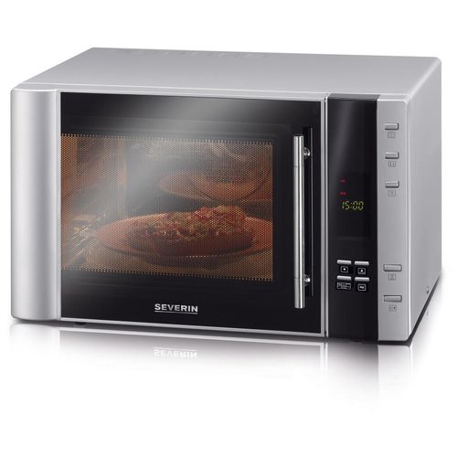 Severin MW 7775 micro-onde Noir, Argent Micro-ondes grill Comptoir 30 L 900 W