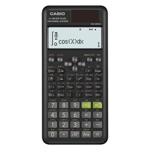 Casio FX-991ES PLUS 2 calculatrice Poche Calculatrice scientifique Noir