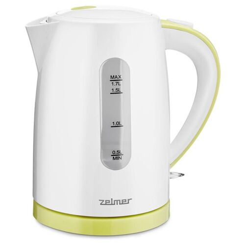 Zelmer ZCK7616L bouilloire 1,7 L 2200 W Blanc, Jaune