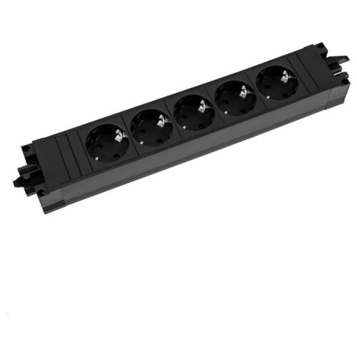 Bachmann 906.18821 prise de courant Type F Noir