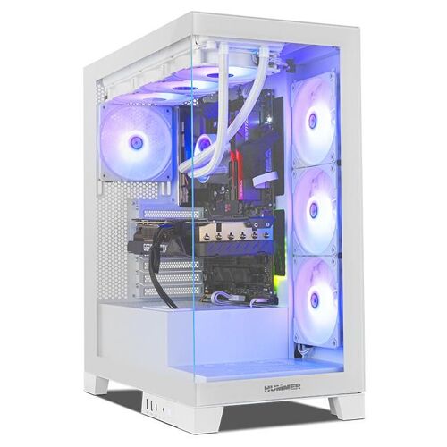 NOX Hummer Glock Midi Tower Blanc