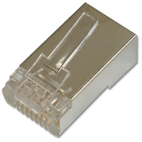 Digitus Connecteur modulaire CAT 6 pour câble rond, Connecteur de passage