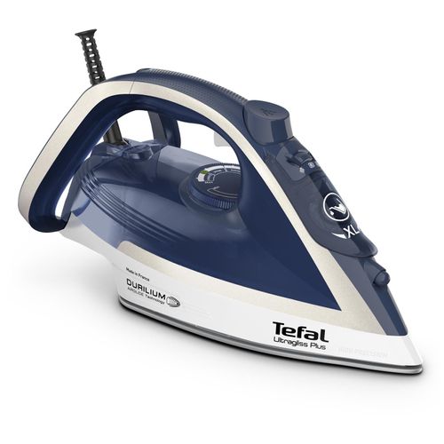 Tefal Ultimate Pure FV6812 Fer à vapeur 2800 W Bleu, Argent