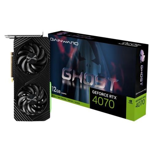 Gainward GeForce RTX 4070 Ghost NVIDIA GeForce RTX 4070 12 Go GDDR6