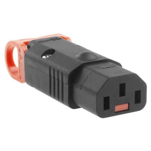 ACT SFO65 connecteur de fils C13 Noir, Rouge
