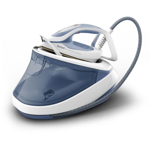 Tefal Pro Express Ultimate II GV9710 1,2 L Durilium Airglide Autoclean Ultra Thin soleplate Bleu, Blanc