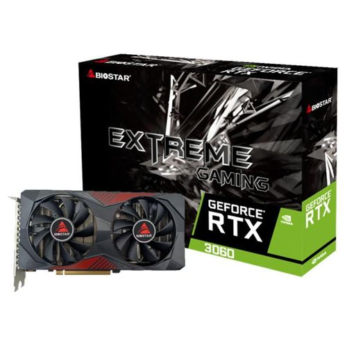Biostar VN3606RML9 carte graphique NVIDIA GeForce RTX 3060 12 Go GDDR6