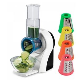 Esperanza EKM026 Râpe électrique et spiraliseur Plastique Multicolore