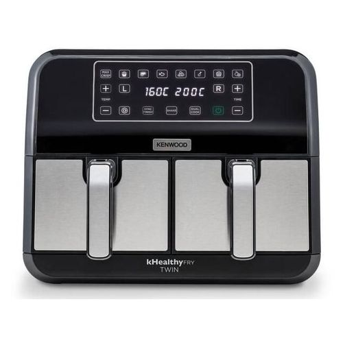 Kenwood HFM20.000MB friteuse Double 8 L Autonome 1700 W Friteuse d'air chaud Noir