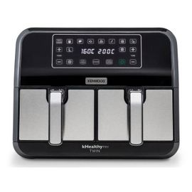 Kenwood HFM20.000MB friteuse Double 8 L Autonome 1700 W Friteuse d'air chaud Noir