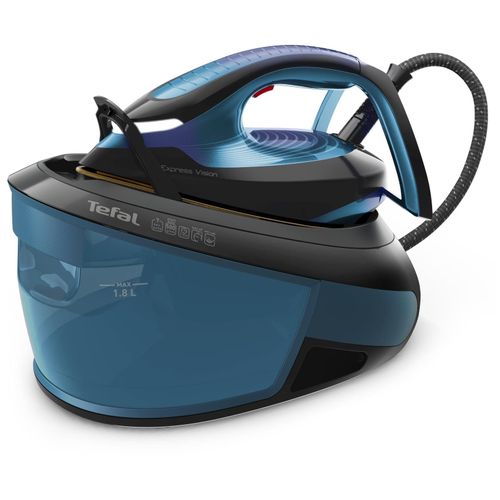 Tefal Express Vision SV8151 2800 W 1,8 L Durilium AirGlide Autoclean soleplate Bleu, Noir