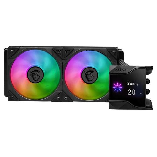 MSI MPG Coreliquid D240 Processeur Kit de refroidissement du liquide 12 cm Noir 1 pièce(s)