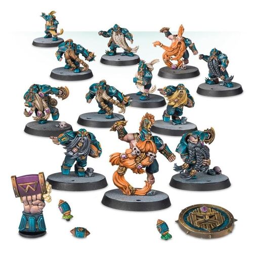 Games Workshop The Dwarf Giants - Dwarf Blood Bowl Team
