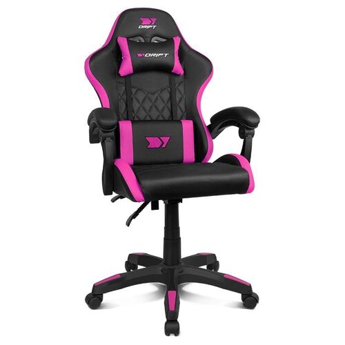 DRIFT DR35 Siège de jeu sur PC Siège rembourré Noir, Rose