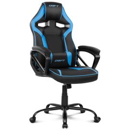 DRIFT DR50 Siège de jeu sur PC Siège capitonné Noir, Bleu