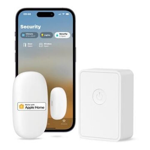 Meross MS200HHK-EU capteur de porte/fenêtre Sans fil Porte/Fenêtre Blanc