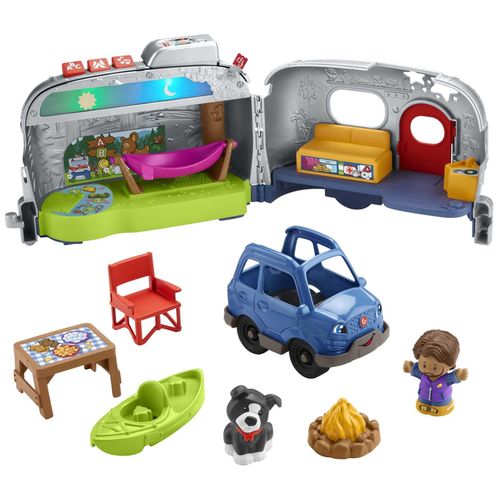 Fisher-Price Little People Light-Up Learning Camper