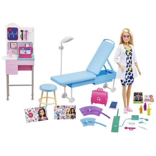 Barbie ¿ COFFRET POUPÉE DOCTEUR