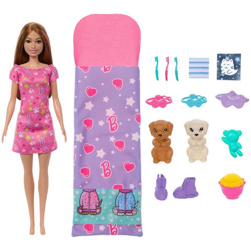 Barbie ¿ Coffret Soirée Pyjama Chiots