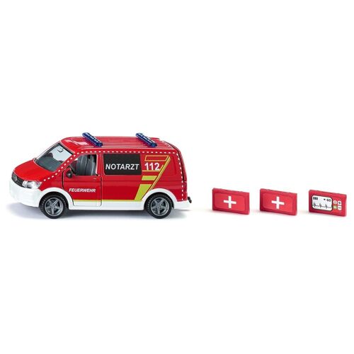 Siku Vw T6 Emergency Car Modèle D'ambulance Pré-Assemblé 1:50-Siku