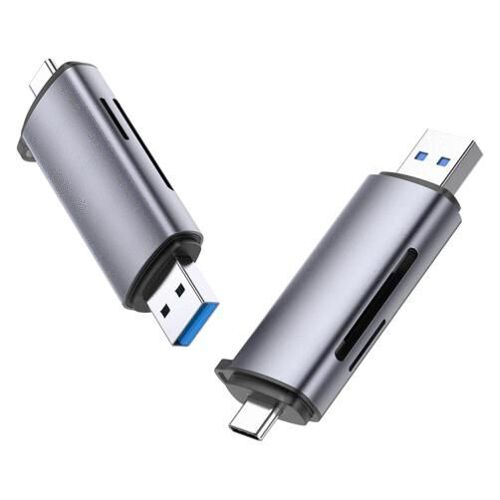 Ugreen 50706 lecteur de carte mémoire USB/Micro-USB Argent