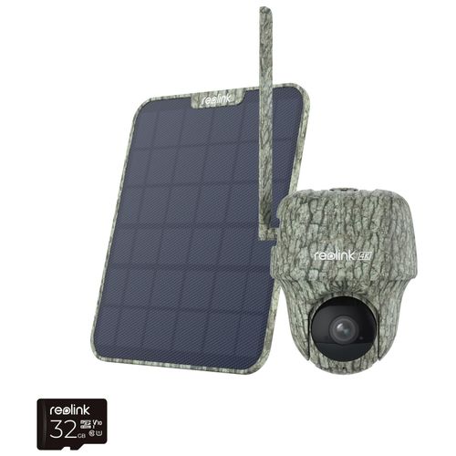 Reolink Go Series G450 + Solar Panel 2 Dôme Caméra de sécurité IP Extérieure 3840 x 2160 pixels Plafond/mur