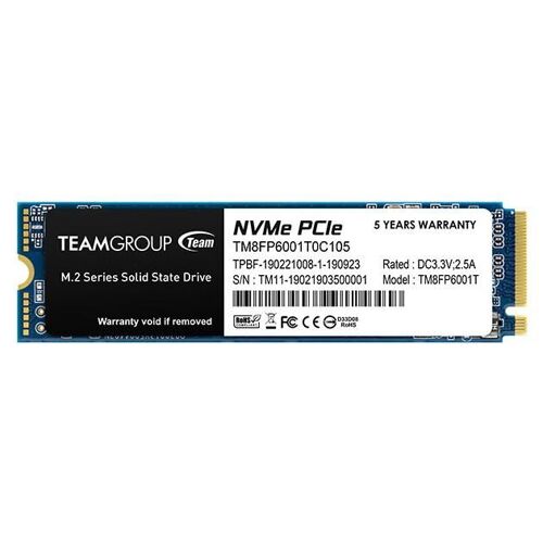Team Group MP33 1 To M.2 PCI Express 3.0 NVMe 3D NAND