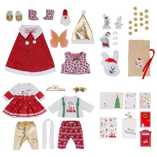 BABY born Advent Calendar 43cm Ensemble d'habits de poupée
