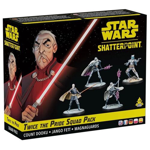 Asmodee Star Wars: Shatterpoint - Twice The Pride: Count Dooku Squad Pack Chiffre