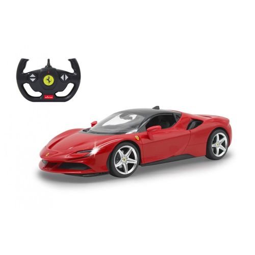 Jamara Ferrari Sf90 Stradale Modèle Radiocommandé Voiture De Sport Moteur Électrique 1:14-Jamara