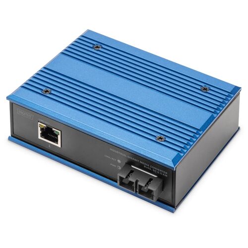Digitus Convertisseur de média Gigabit industriel RJ45, SC 0.5km