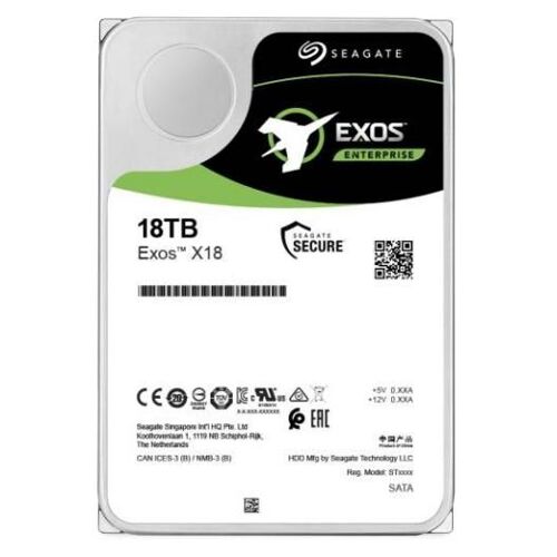 Seagate Enterprise ST18000NM004J disque dur 18 To 7200 tr/min 256 Mo 3.5" SAS