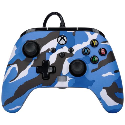 PowerA 1525941-01 accessoire de jeux vidéo Bleu, Camouflage USB Manette de jeu Analogique/Numérique Xbox One, Xbox Series S, Xbox Series X