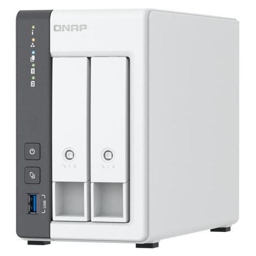 QNAP TS-216G serveur de stockage NAS Tower Cortex-A Cortex-A55 4 Go HDD Blanc