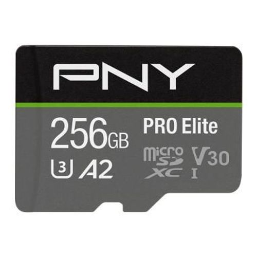 PNY P-SDU256V32100PRO-GE mémoire flash 256 Go MicroSDXC UHS-I Classe 10