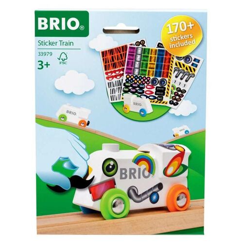 BRIO Locomotive en bois à décorer