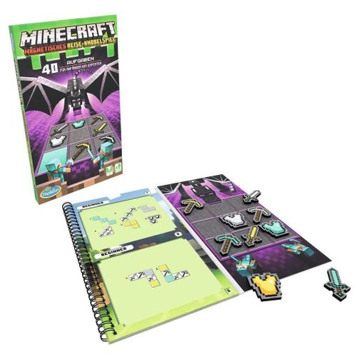 Thinkfun Minecraft ¿ Das Magnetische Reisespiel Thinkfun Minecraft Jeu De Cartes Dedicated (Proprietary)