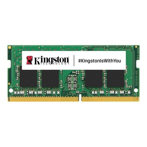 Kingston ValueRAM - DDR4 - module - 8 Go - SO DIMM 260 broches - 3200 MT/s / PC4-25600 - CL22 - 1.2 V - mémoire sans tampon - non ECC - pour Intel Next Unit of Computing 11, 12