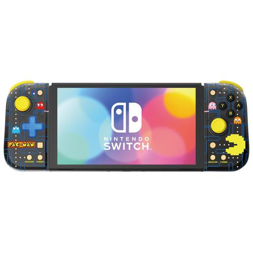 Hori Split Pad Compact (PAC-MAN) Noir, Jaune Manette de jeu Nintendo Switch, Nintendo Switch OLED