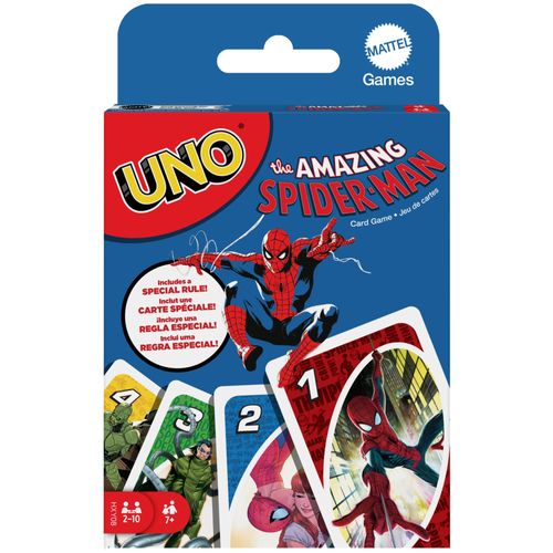 Games Uno The Amazing Spider-Man Jeu De Cartes Dépouillement