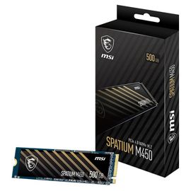 MSI Spatium M450 PCIe 4.0 NVMe M.2 500GB 500 Go PCI Express 4.0 3D NAND