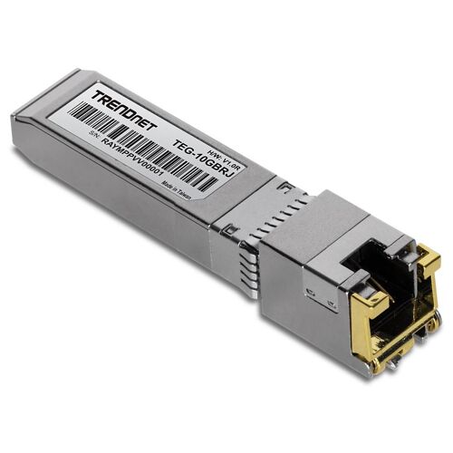 Trendnet TEG-10GBRJ module émetteur-récepteur de réseau Cuivre 10000 Mbit/s RJ-45