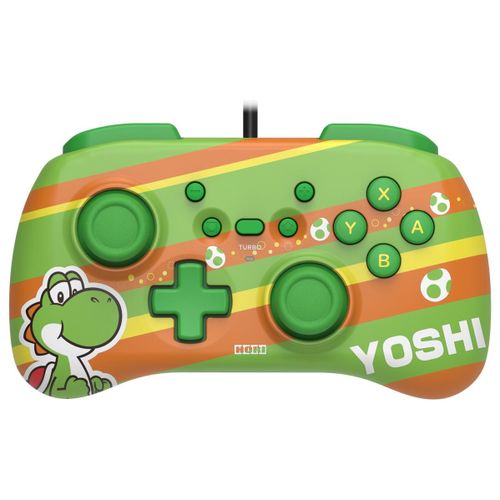 Hori HORIPAD Mini Vert, Orange USB Manette de jeu Analogique/Numérique Nintendo Switch
