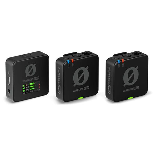 RODE Wireless PRO - Système de microphones numériques sans fil 2 canaux