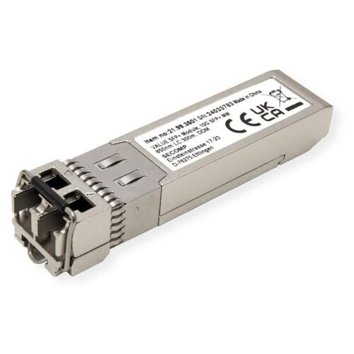 VALUE 21.99.3501 module émetteur-récepteur de réseau Fibre optique 10000 Mbit/s SFP+ 850 nm